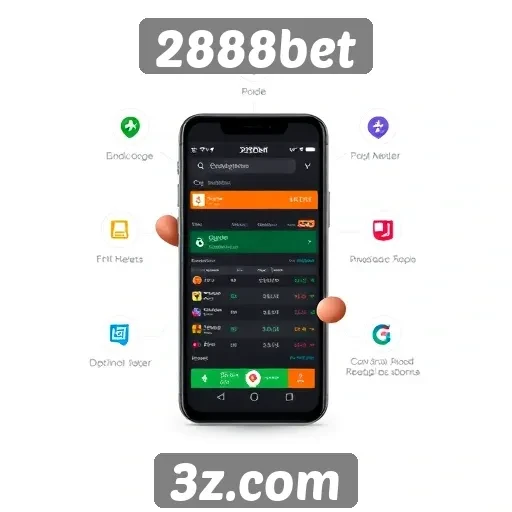 Funcionalidade do aplicativo 2888bet para dispositivos móveis